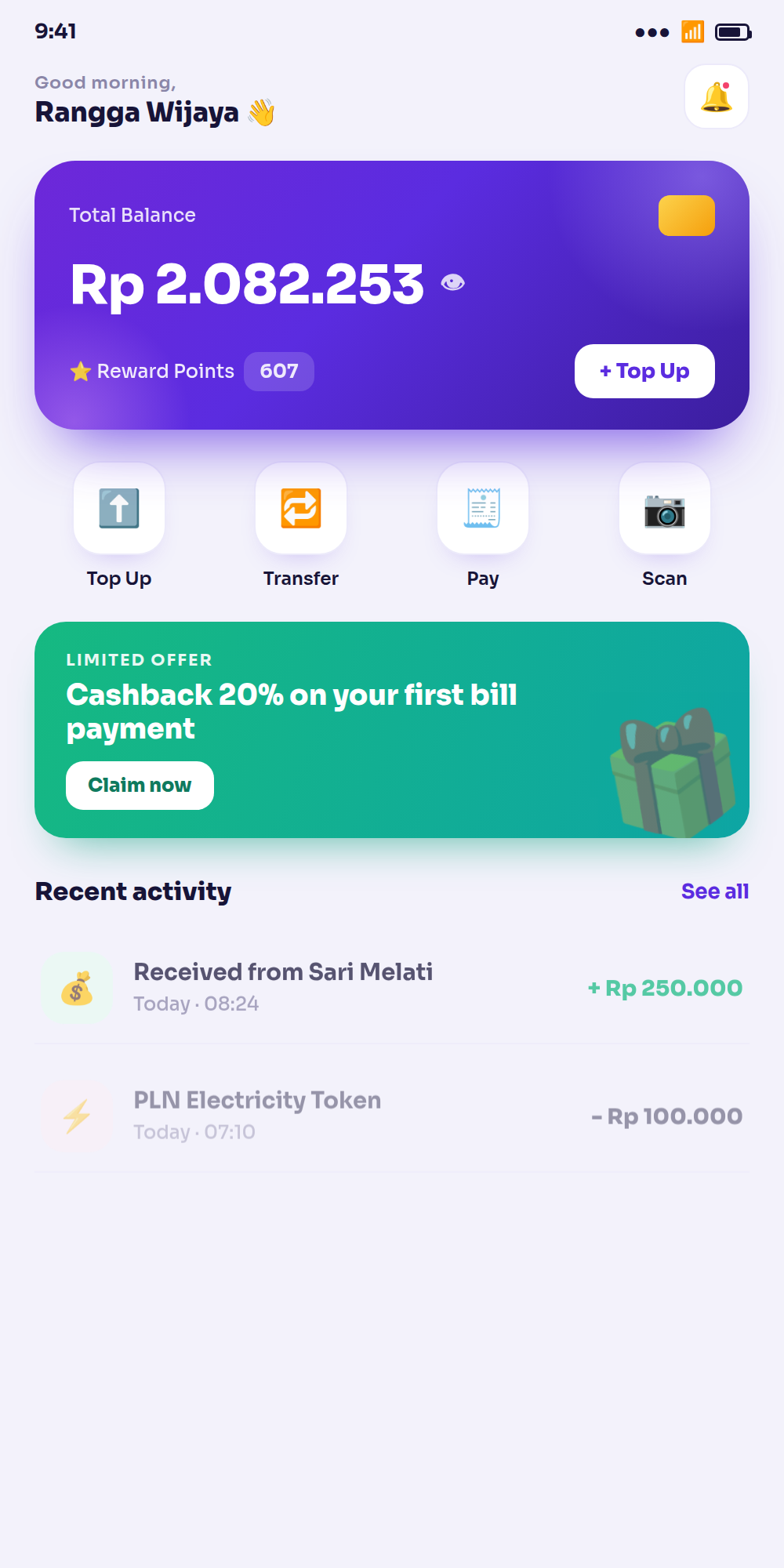 DompetKu — Digital Wallet