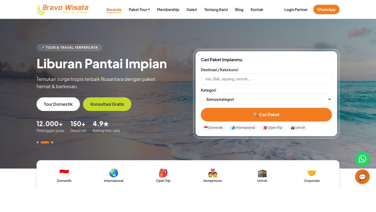 Tour & Travel Booking Platform